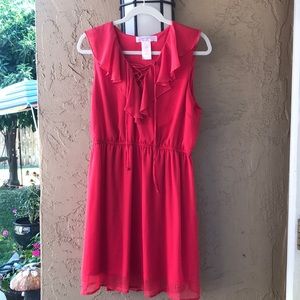 XL No Boundaries Red summer dress